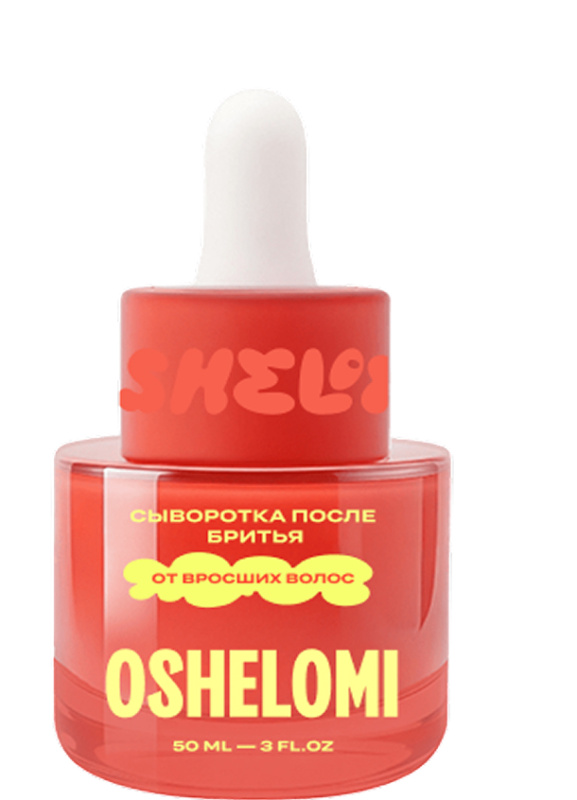 Масло двухфазное после бритья OSHELOMI, 50 мл